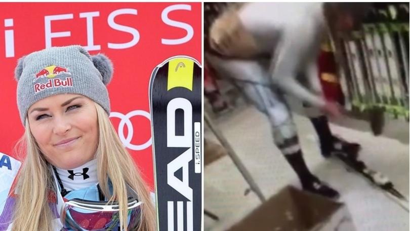 Sci, la Vonn prende a martellate i suoi sci. Poi arrivano le scuse