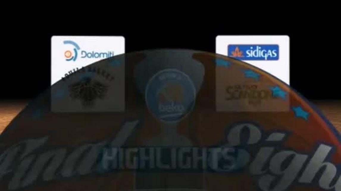 Final Eight 2016: Dolomiti Energia Trento - Sidigas Avellino