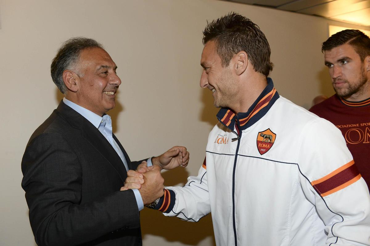 Jacobelli: Pallotta, faccia Totti presidente della Roma