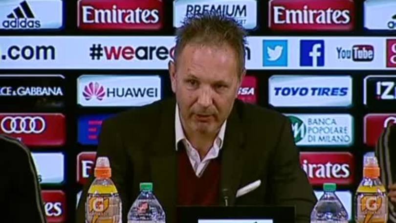 Mihajlovic: "Milan, non avere paura"