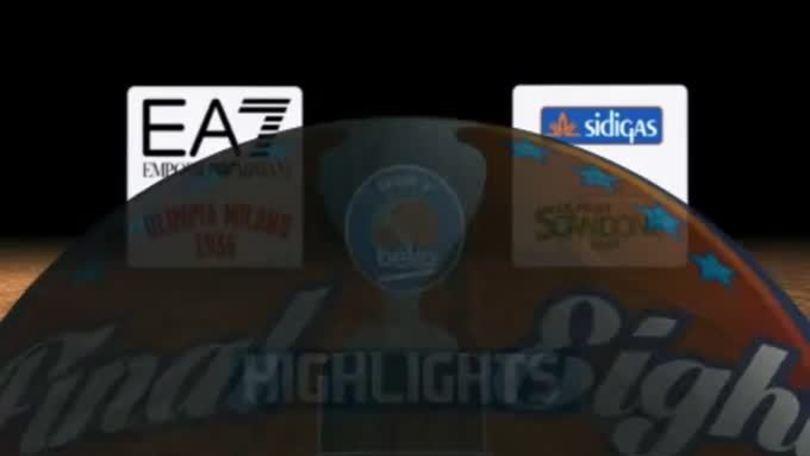 Final Eight 2016: EA7 Emporio Armani Milano-Sidigas Avellino