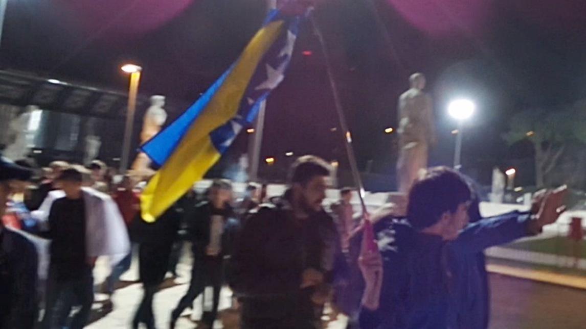 Roma, tifosi bosniaci per Dzeko