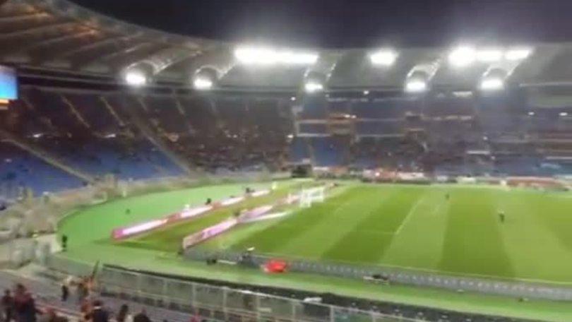 Roma-Palermo, Spalletti fischiato dall'Olimpico