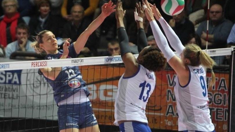 Volley: A1 Femminile, Conegliano vince a Piacenza e va in fuga