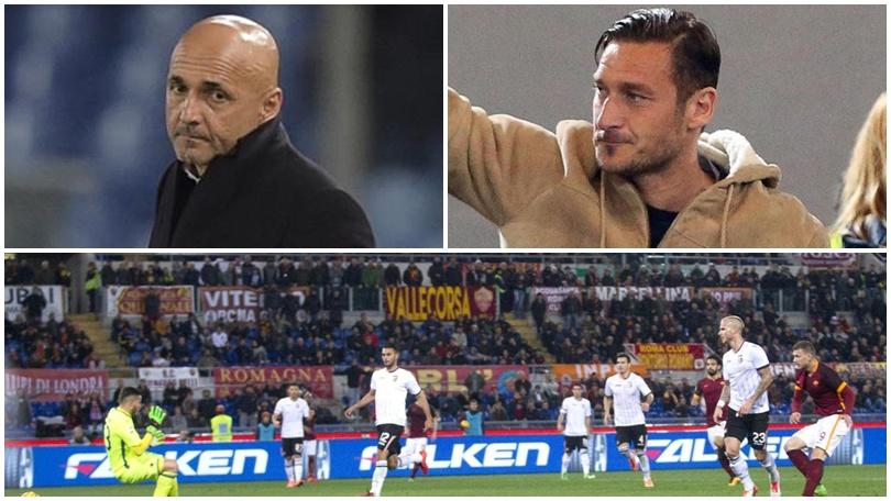 Roma, tifosi spaccati su Totti. Rissa sfiorata in Tribuna Tevere