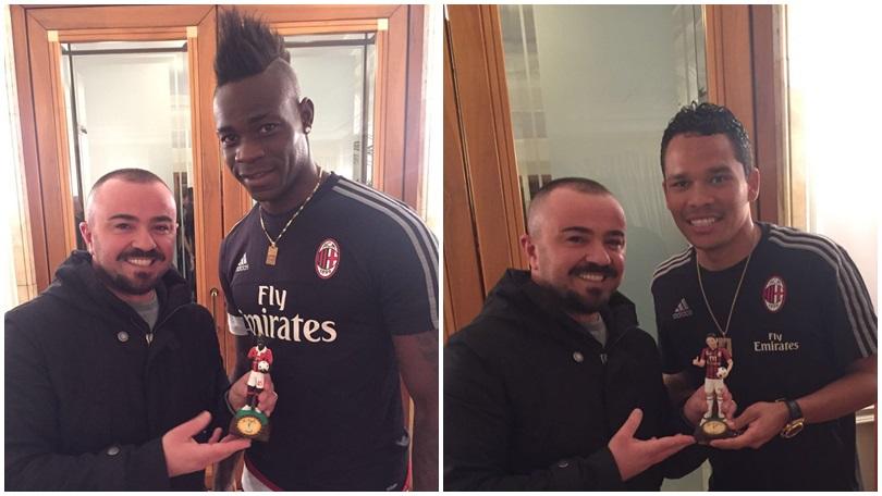 Da Bacca a Balotelli: il Milan nel presepe