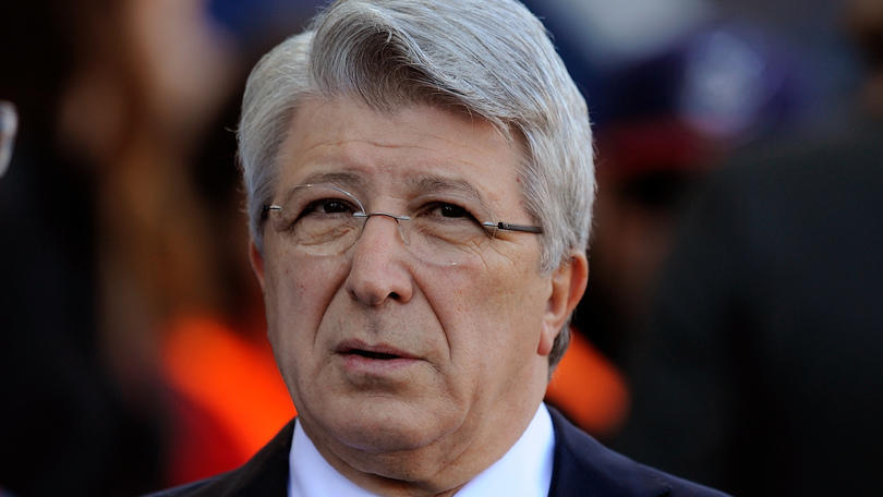 Il presidente dell'Atletico Madrid: «La finale Champions 2017/18 a casa nostra»