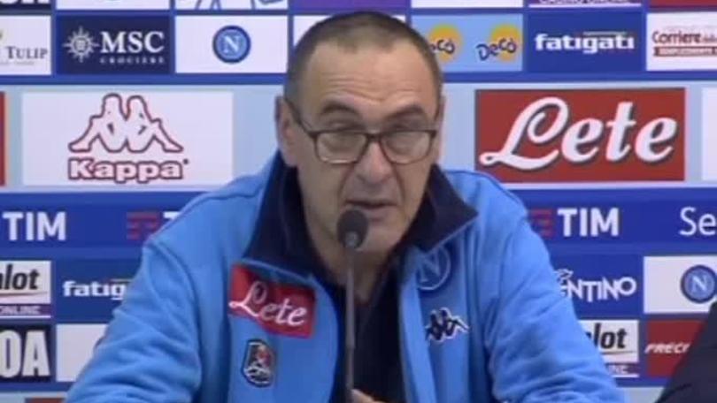 Sarri: "Partita dominata"