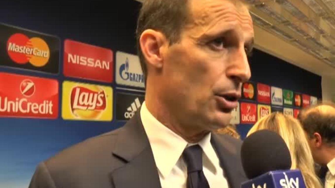 Allegri: "Bravi a sfruttare le varie occasioni"