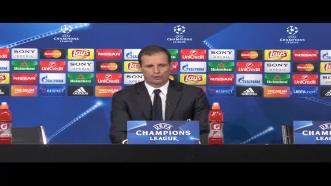 Allegri: "L'obiettivo era tenere la qualificazione aperta"