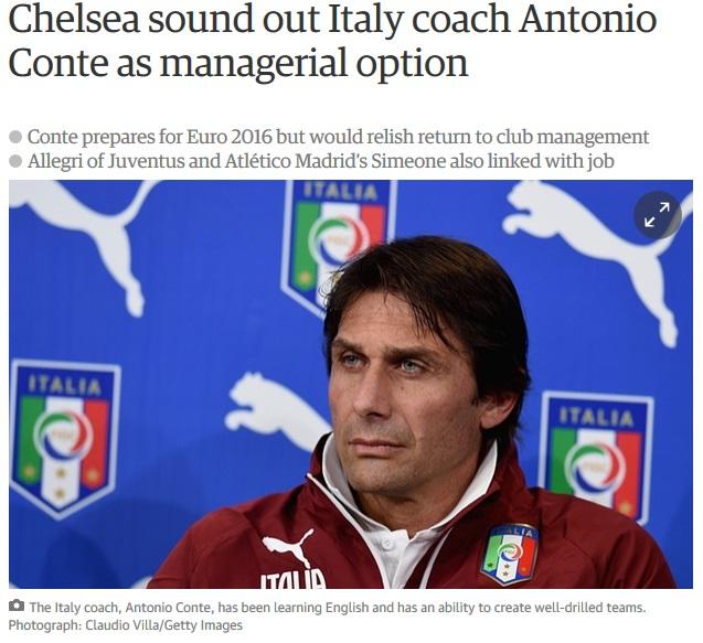 Guardian: «Conte al Chelsea con Nainggolan e Sabatini»