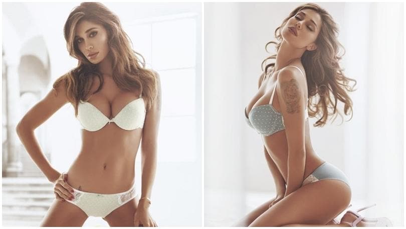 Belen Rodriguez sexy: che incanto in lingerie