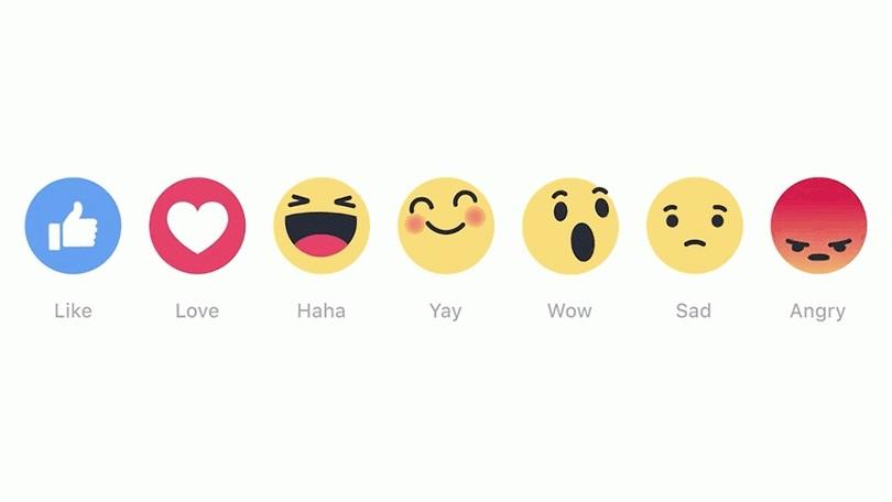 Facebook introduce le Reactions, non più solo "Mi piace"