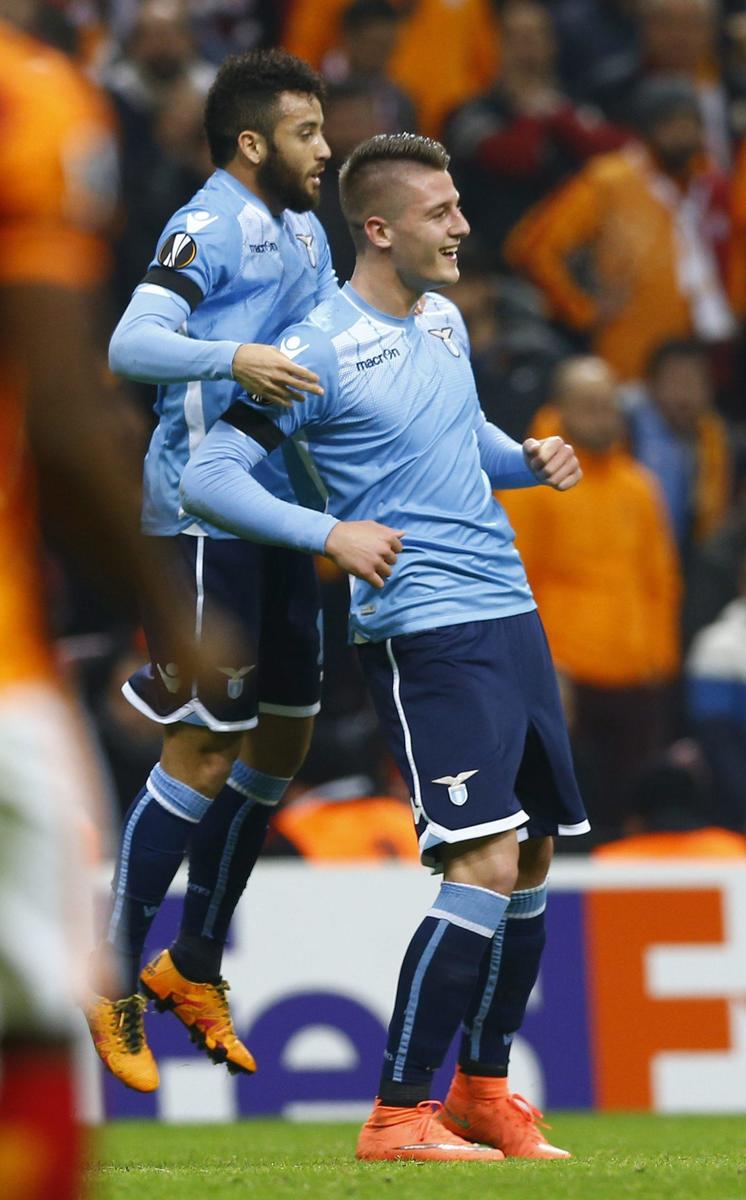 Lazio, la sfida col Galatasaray in chiaro su TV8