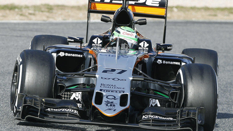F1 Barcellona: Hulkenberg vola, Raikkonen chiude terzo
