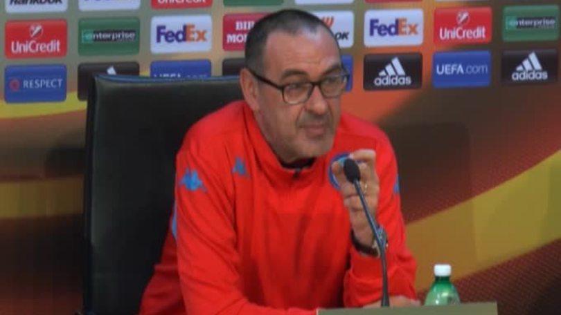 Sarri: "Higuain? Decide lui se giocare o meno domani"