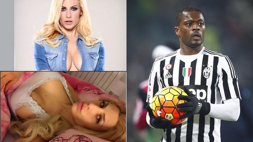 Juventus, nuovo amore per Evra: flirt con Paola Caruso?