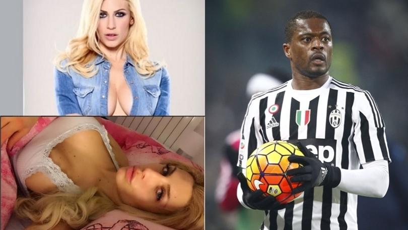 Juventus, nuovo amore per Evra: flirt con Paola Caruso?