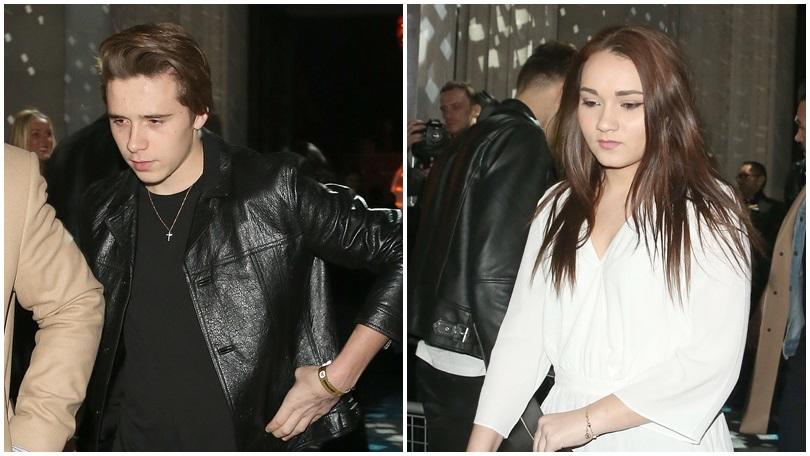 Brooklyn Beckham "pizzicato" con la figlia di Mourinho