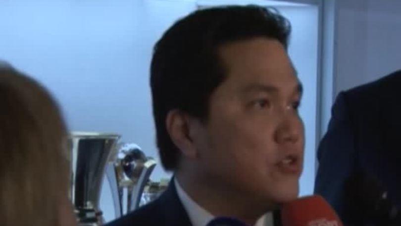 Thohir: "Battiamo la Juve"