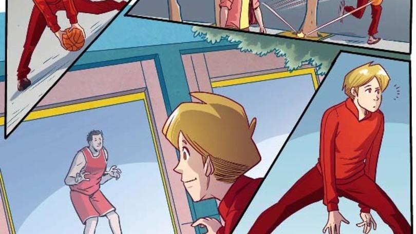 In edicola Basket Case, il fumetto con Andrea Pecile