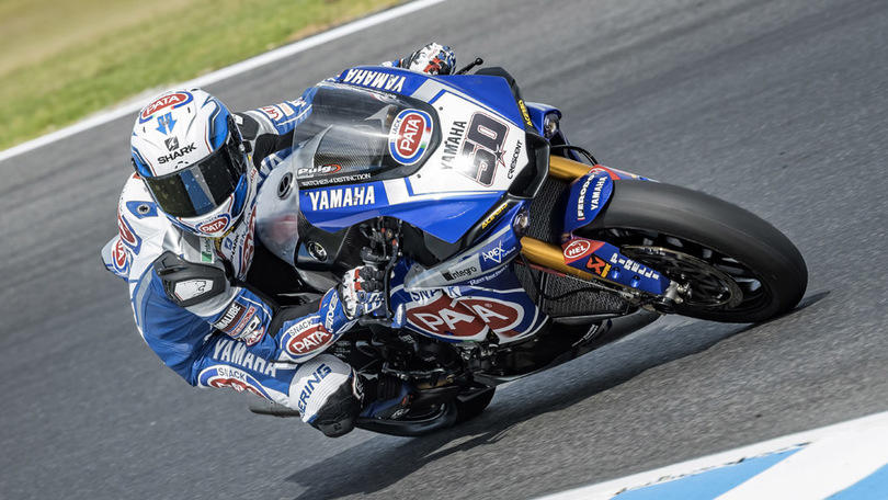 SBK Phillip Island, libere 2: Guintoli fa volare la Yamaha