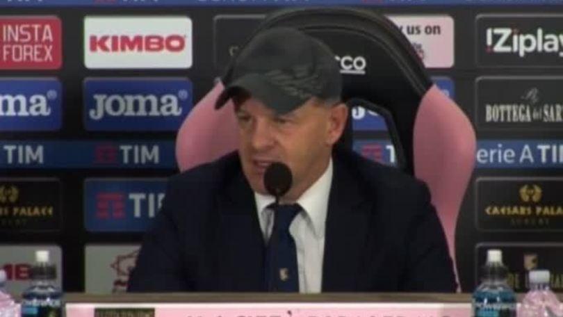 Iachini: "Lavorare per uscire da questo momento"