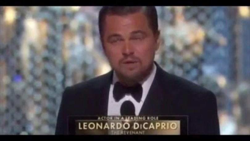 Oscar Di Caprio, il premio all'attore americano