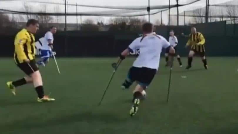People's cup, un gol incredibile nel torneo dei disabili