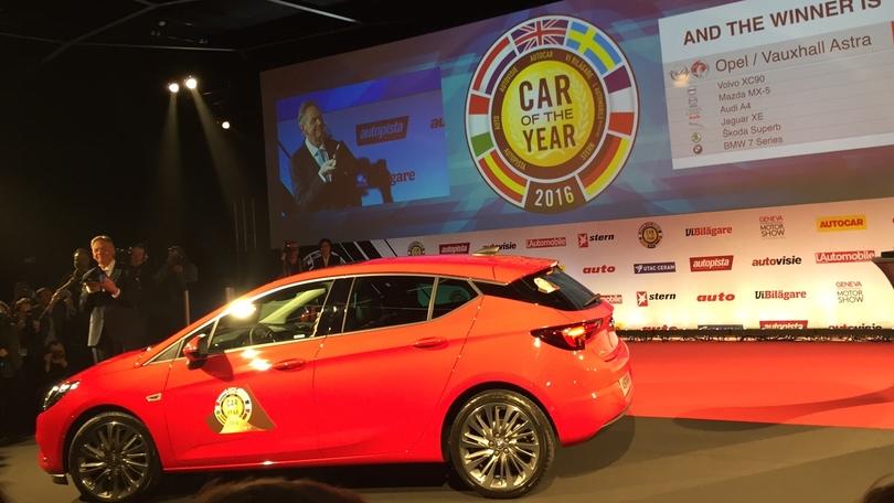 Auto dell'Anno 2016, Opel Astra è la nuova regina