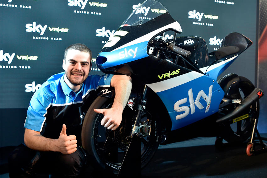 Moto3, tre piloti per lo Sky Racing Team VR46