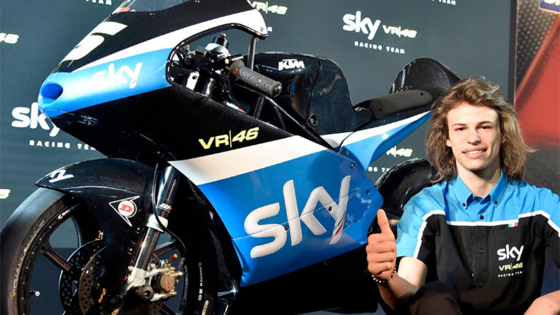 Moto3, lo Sky Racing Team VR 46 presenta i piloti