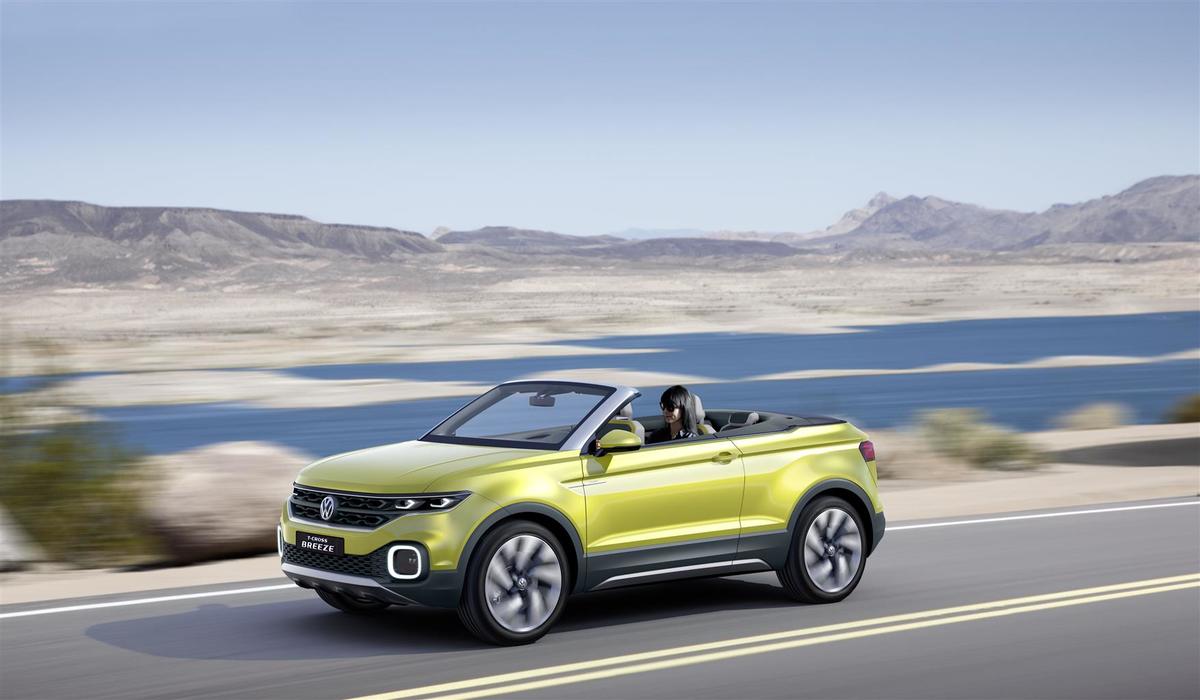 Volkswagen T-Cross Breeze, Polo diventa un SUV cabrio