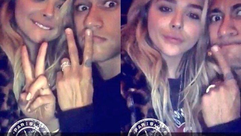 Neymar, love story con l'attrice Grace Moretz