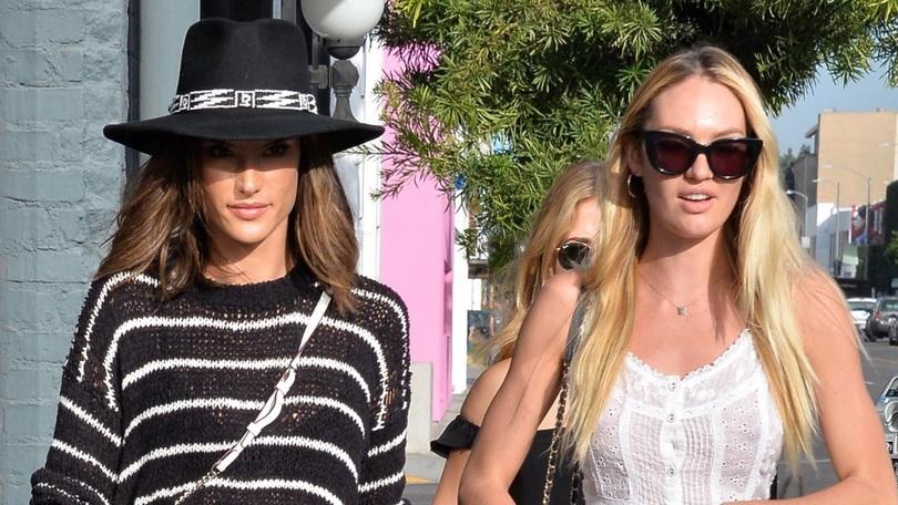 Gli angeli di Victoria's Secret a spasso per Beverly Hills