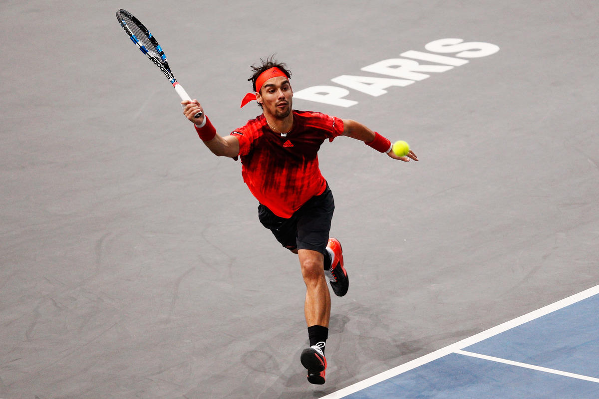 Tennis: Fognini out per un mese e mezzo