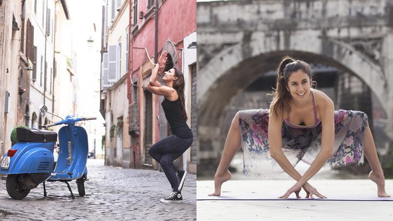 Lo yoga immortalato nei posti più belli d'Italia
