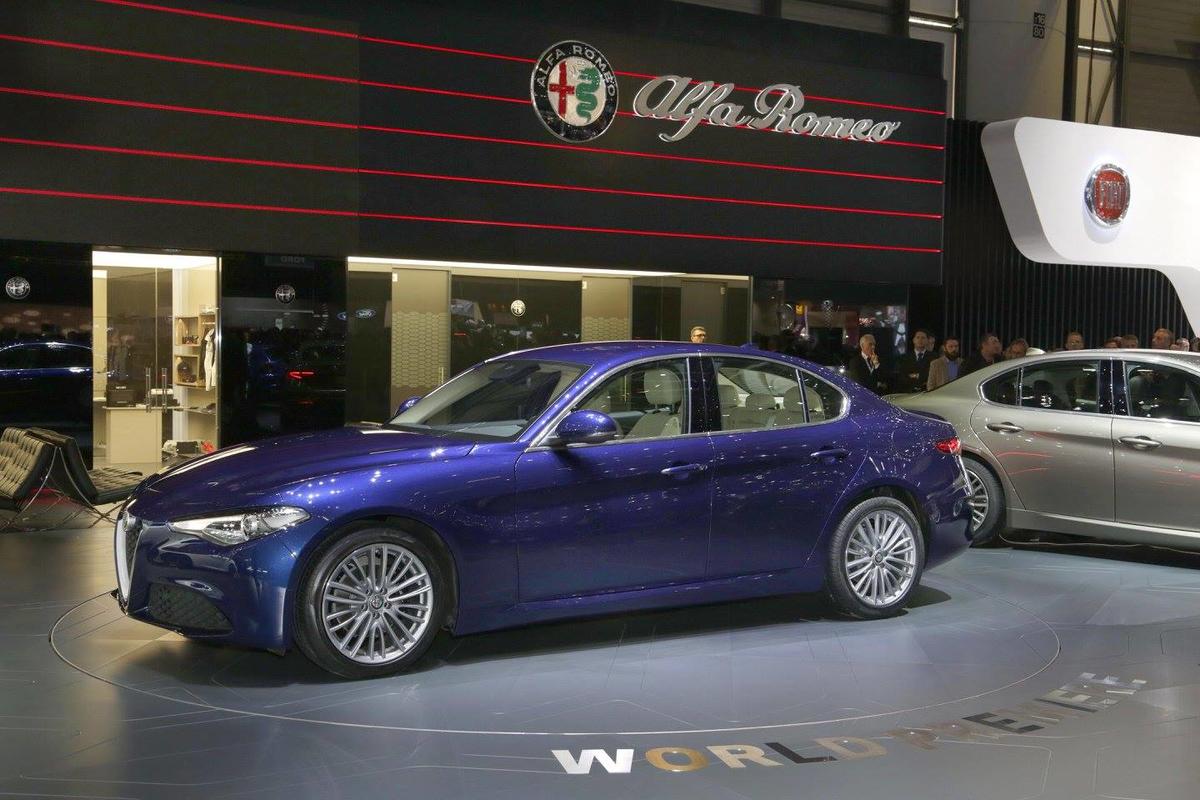 Alfa Romeo Giulia al Salone di Ginevra 2016