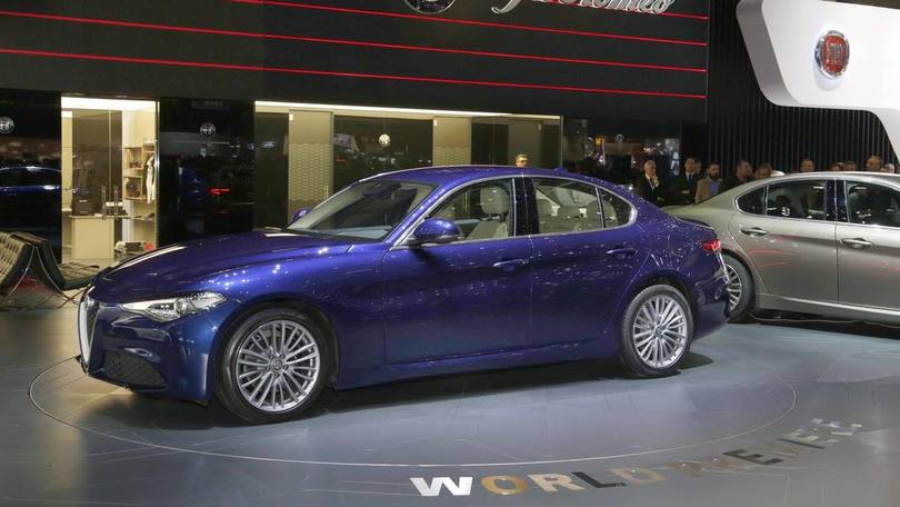 Alfa Romeo Giulia al Salone di Ginevra 2016