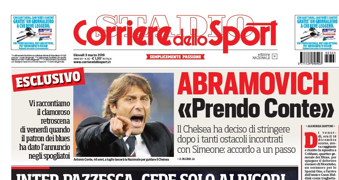 Calciomercato Chelsea, esclusivo - Abramovich ha deciso: «Prendo Conte!»