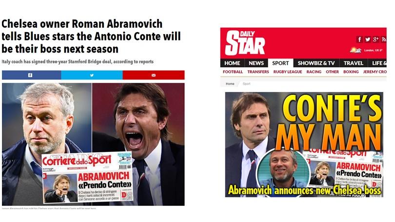 Lo scoop del Corriere dello Sport spopola sui giornali inglesi