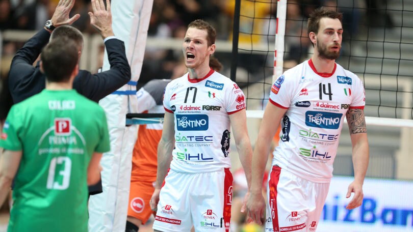 Trentino Diatec ai play off a 6. Modena saluta l'Europa