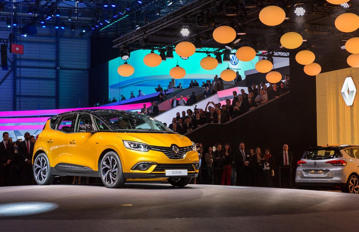 Renault Scénic, ventenne sexy al Salone di Ginevra