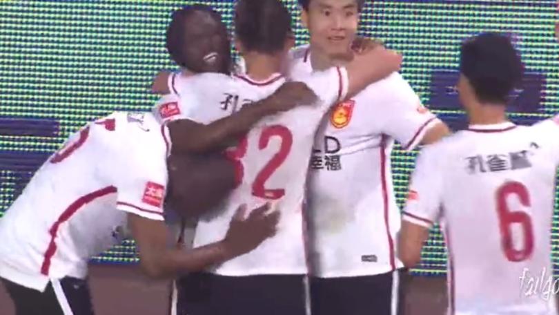 Cina, Gervinho subito a segno: la Roma è già un ricordo