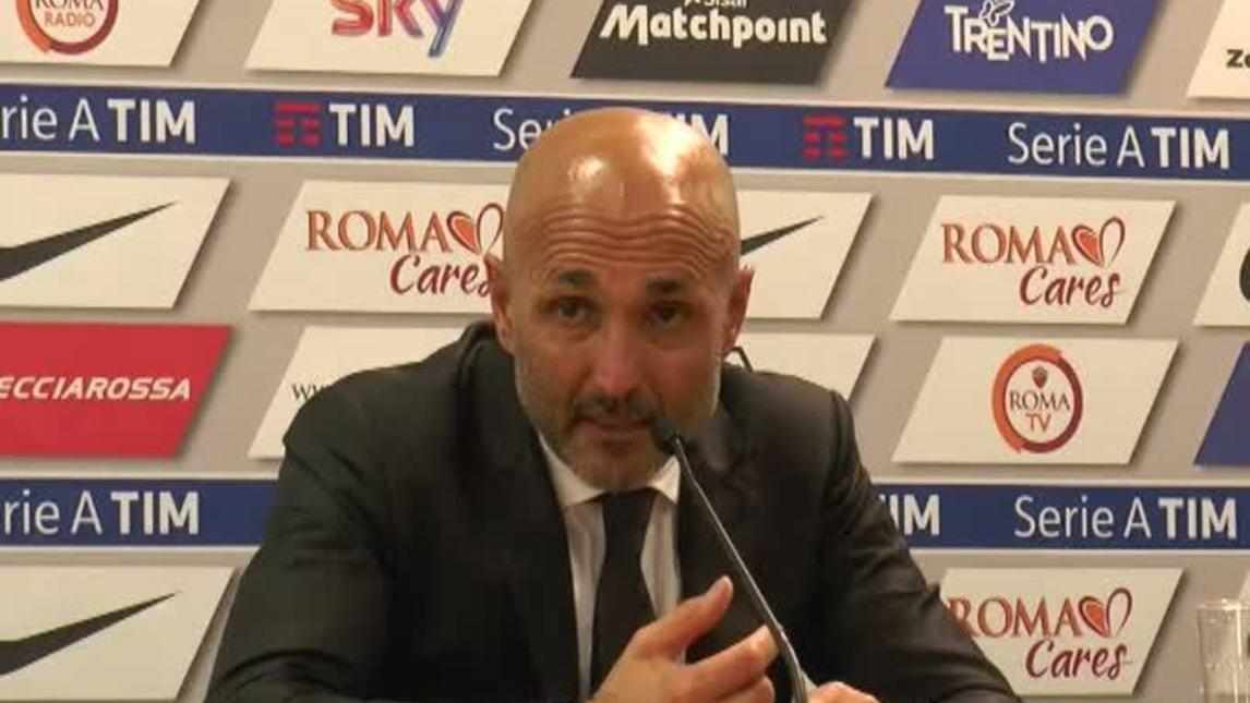Spalletti: "Quando sono venuto alla Roma sapevo che c'erano bravi calciatori"