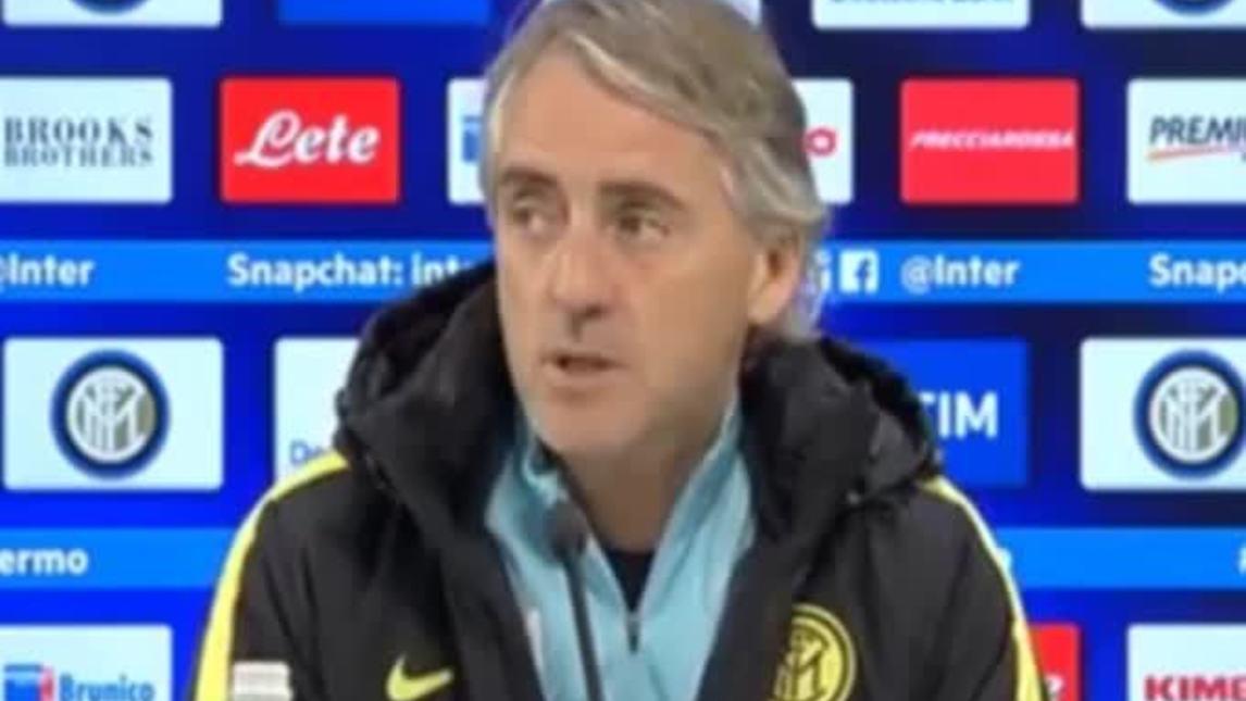 Mancini: "Roma? Possiamo recuperarla"