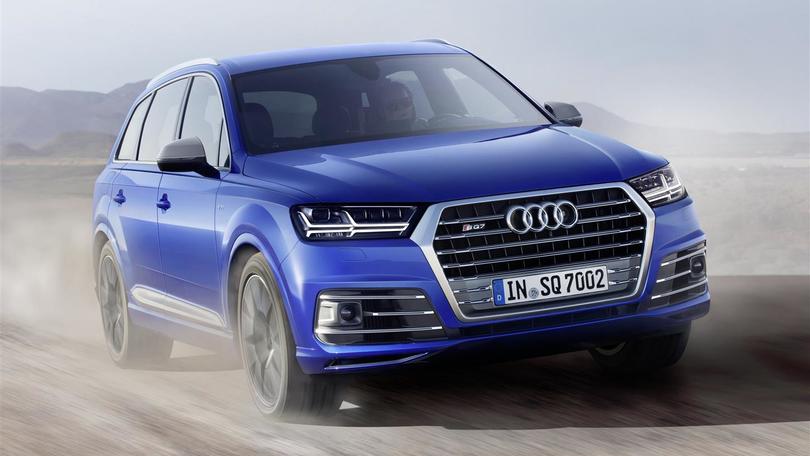 Nuova Audi SQ7, sfida a Levante S e Cayenne GTS