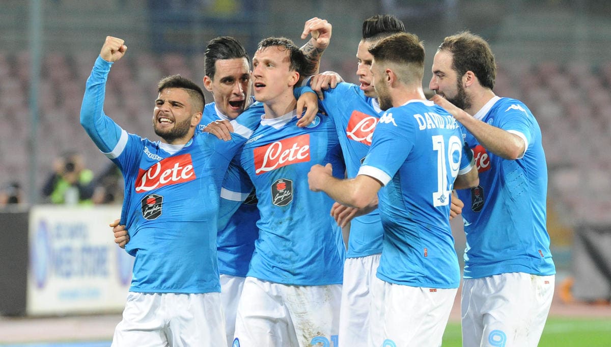 Il Napoli torna a -3: ecco il calendario fino alla fine