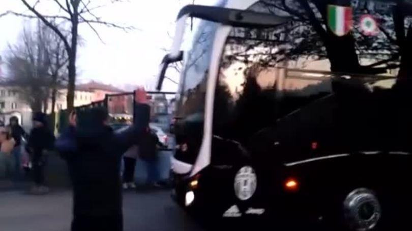 La Juve lascia Bergamo