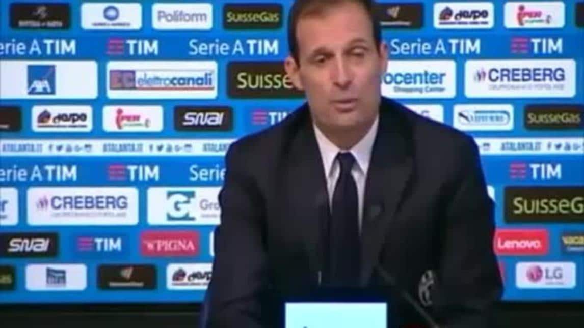Allegri: "Moviola in campo? Non spezzettiamo troppo"